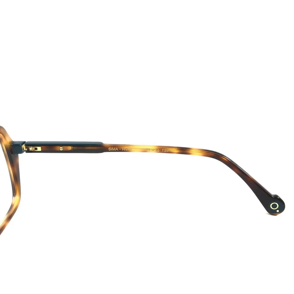 Etnia Barcelona Eyeglasses Frames SIMA HVPT Havana Petrol Full Rim 52-15-138